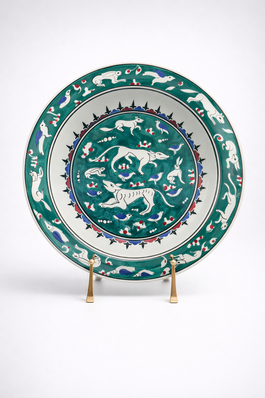 Düz Kenarlı Çukur Tabak (30 cm)